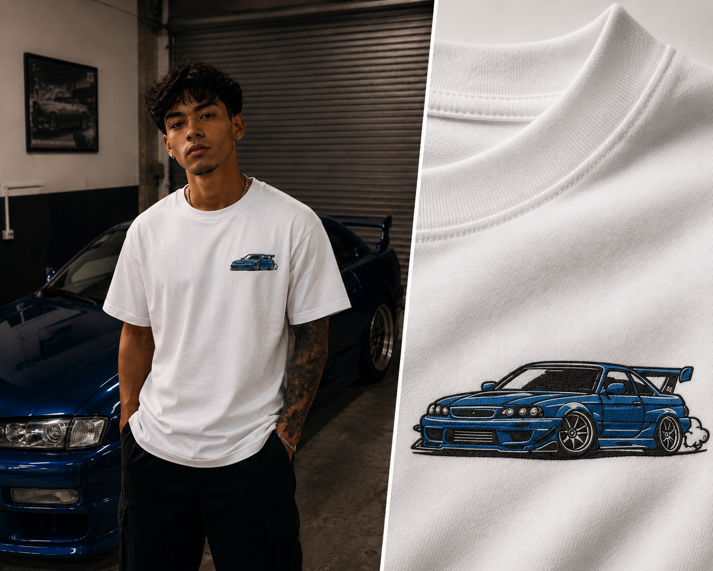 Drifter Car Tee (printed)
