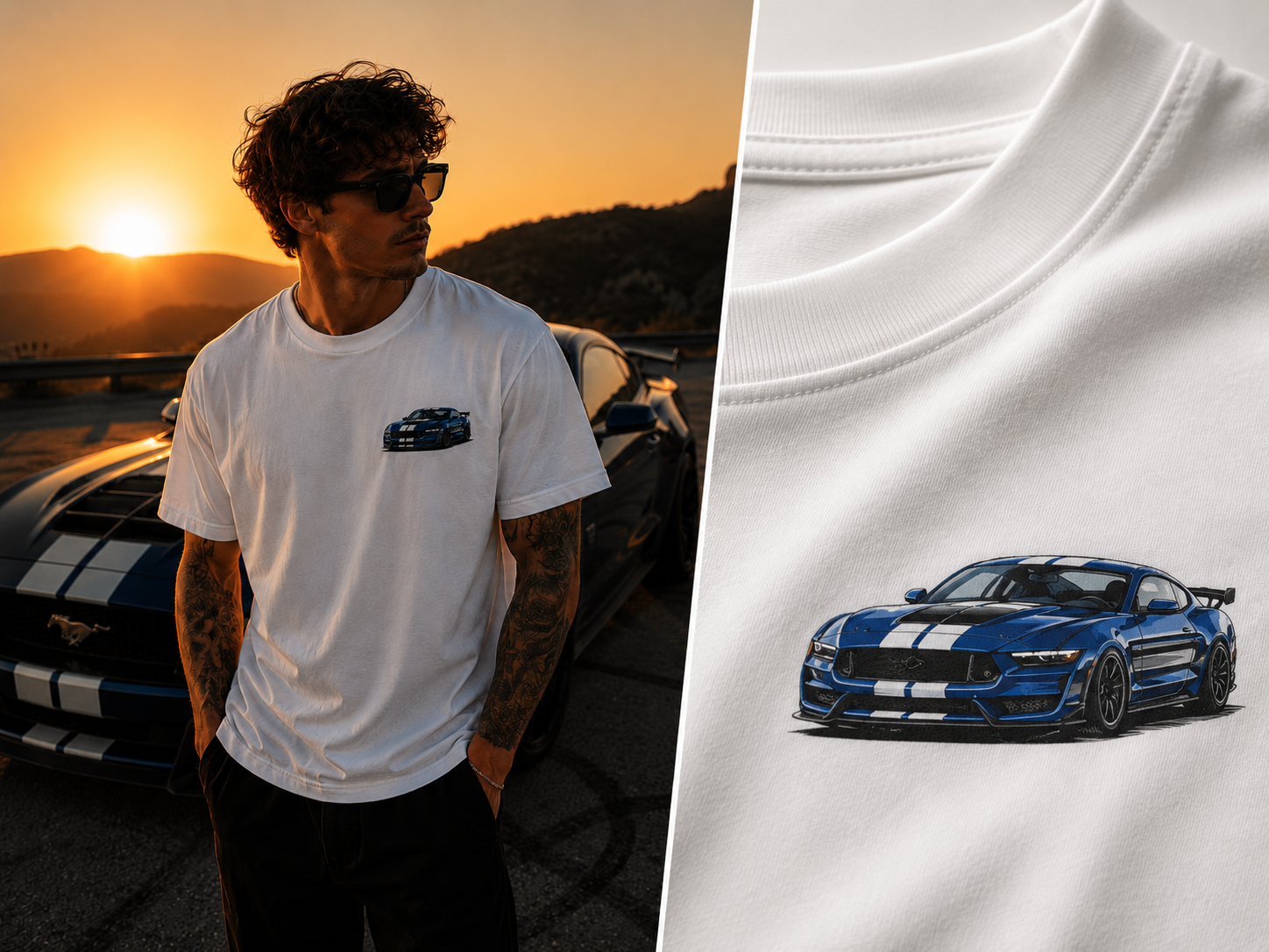 Modern Muscle Car Tee (printed)