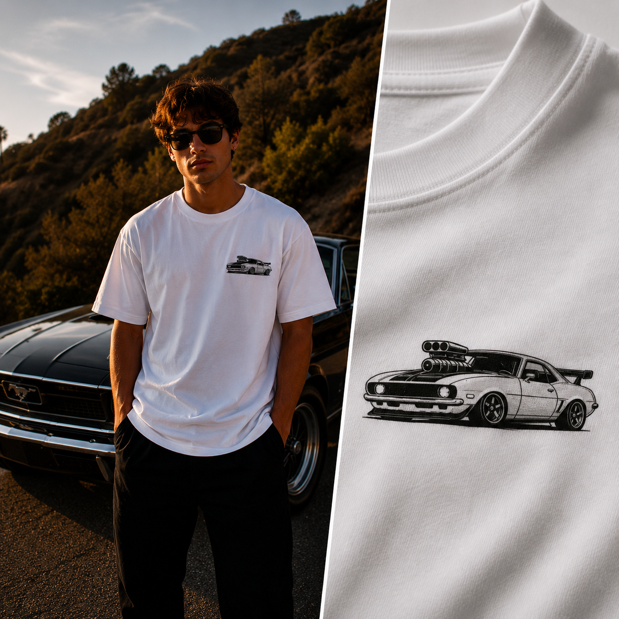 American-Muscle Car Tee (printed)